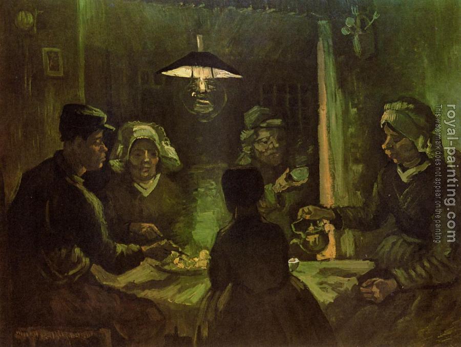 Vincent Van Gogh : The Potato Eaters III